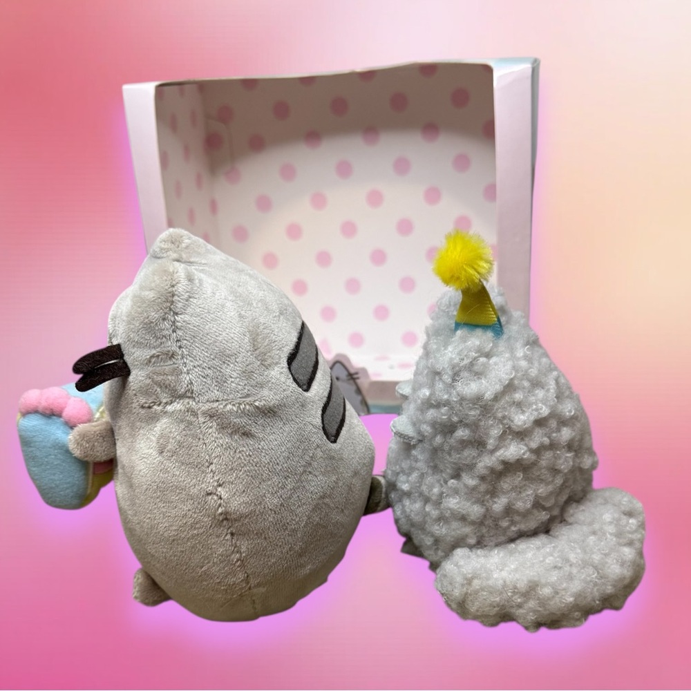 Birthday Pusheen and Stormy by Gund Birthday Special Collector Set Series 1 - Picture 7 of 14
